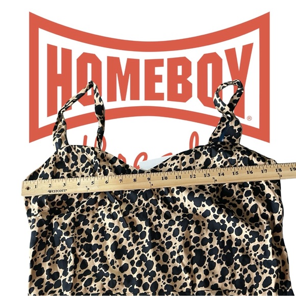 Reformation Leopard Print Camisole Top - Picture 4 of 5